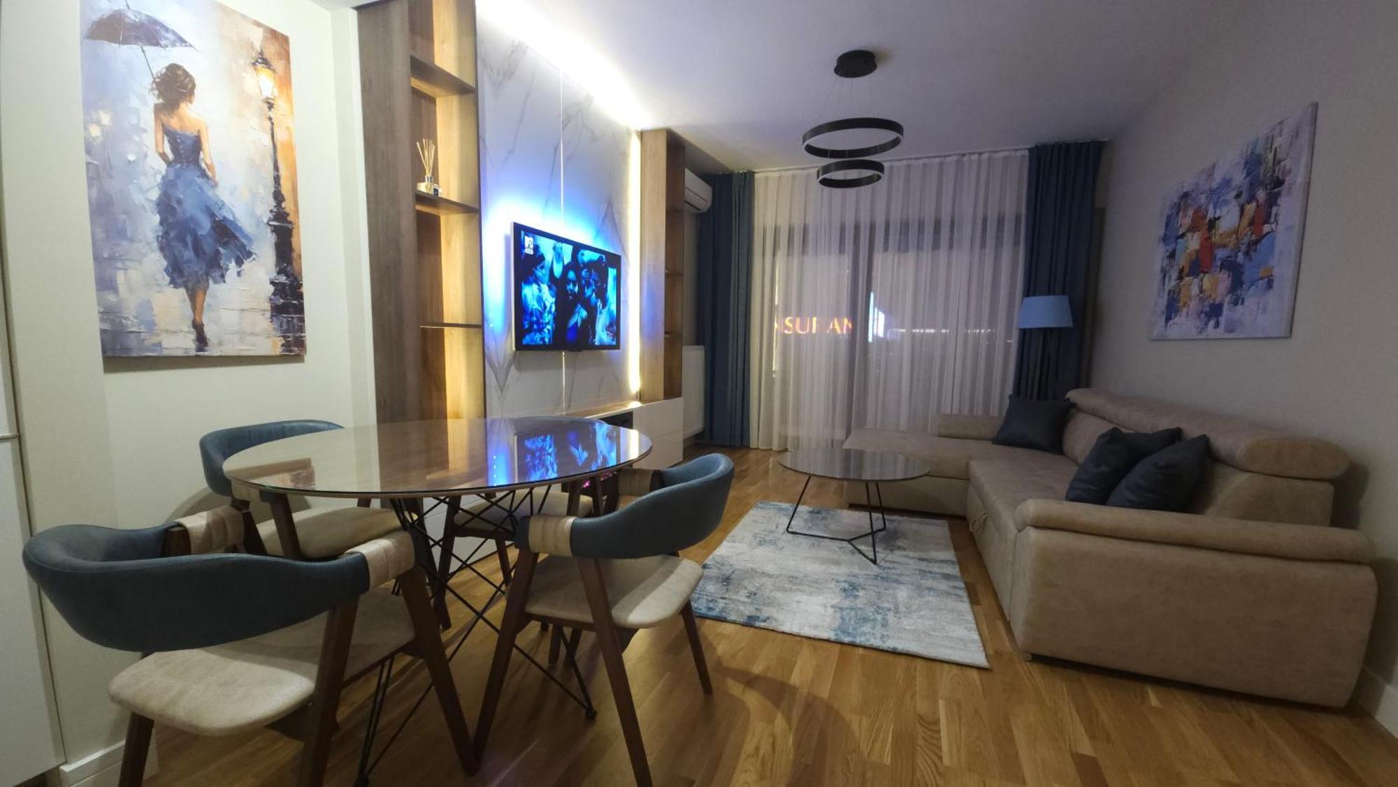 Anika Luxury Apartment At Diamond Center Skopje Ngoại thất bức ảnh