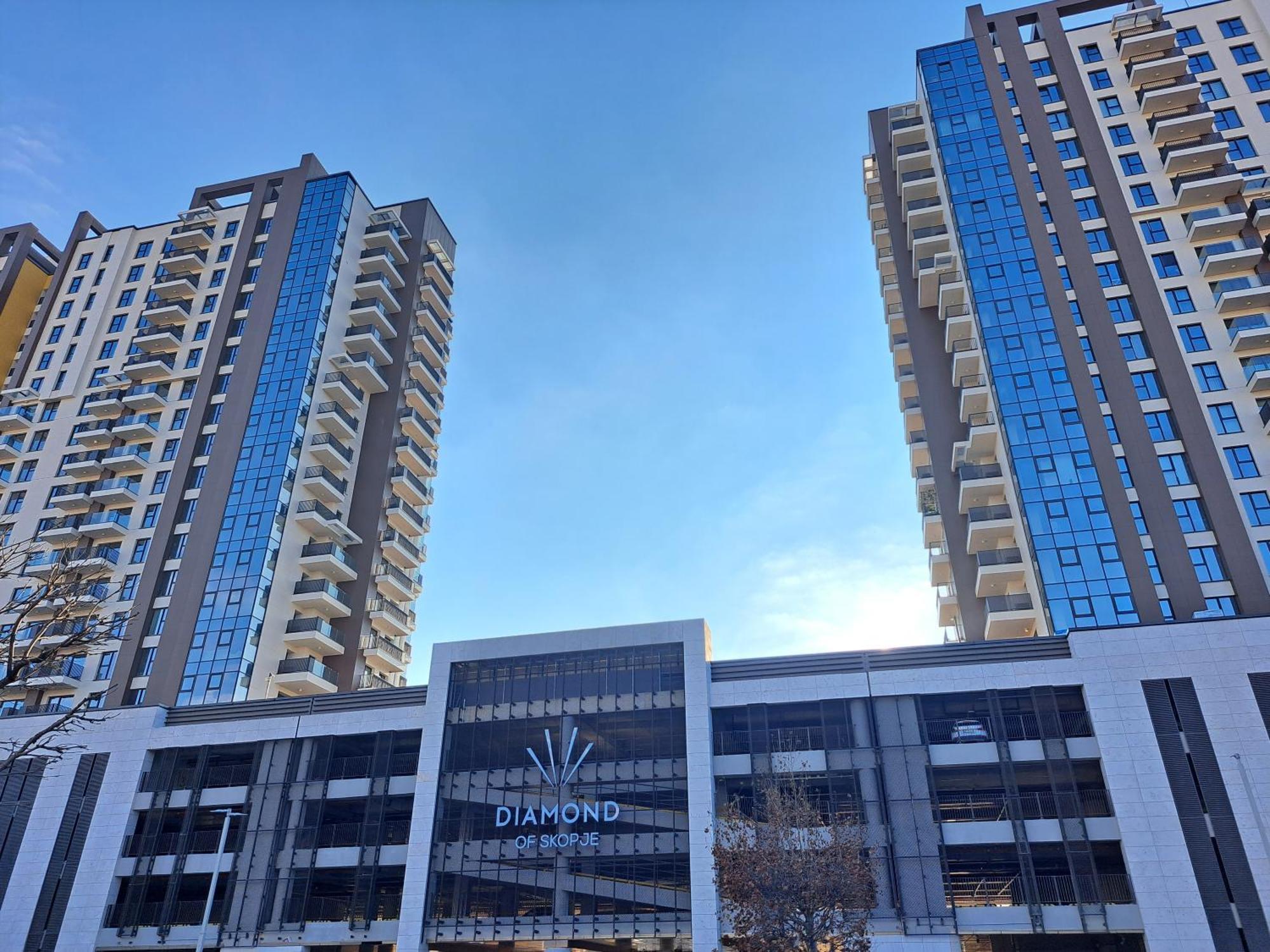 Anika Luxury Apartment At Diamond Center Skopje Ngoại thất bức ảnh
