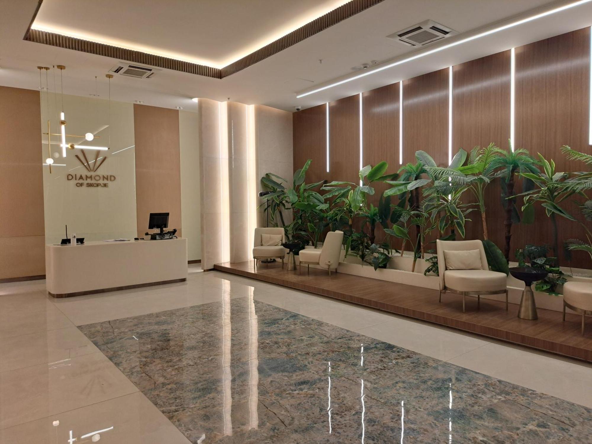 Anika Luxury Apartment At Diamond Center Skopje Ngoại thất bức ảnh
